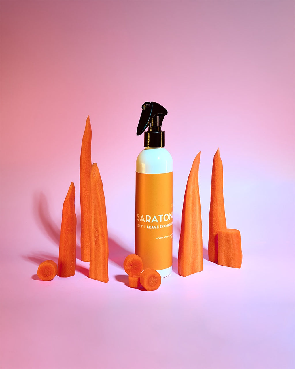 Soft leave in conditioner and heat protector
